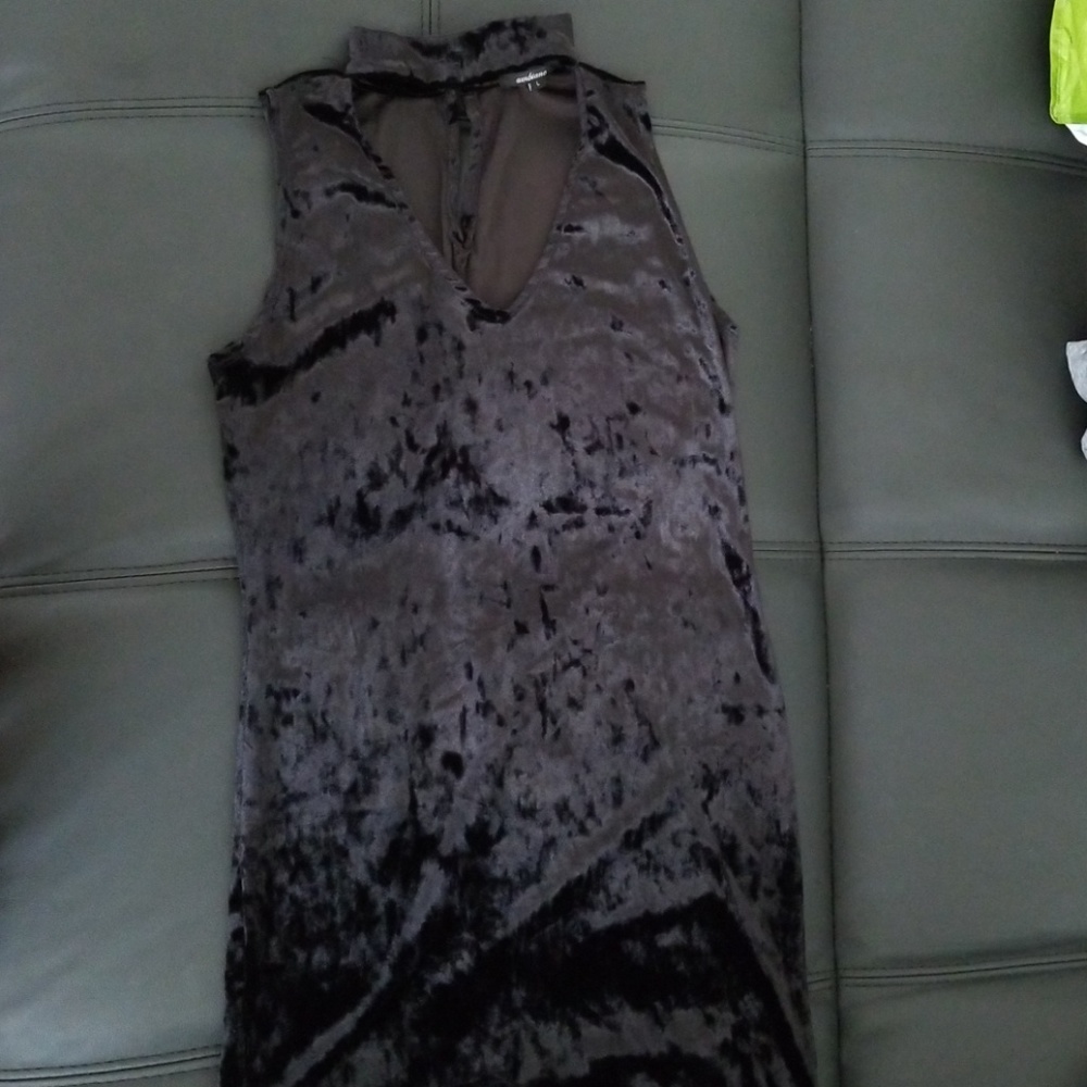 Velvet Black Dress